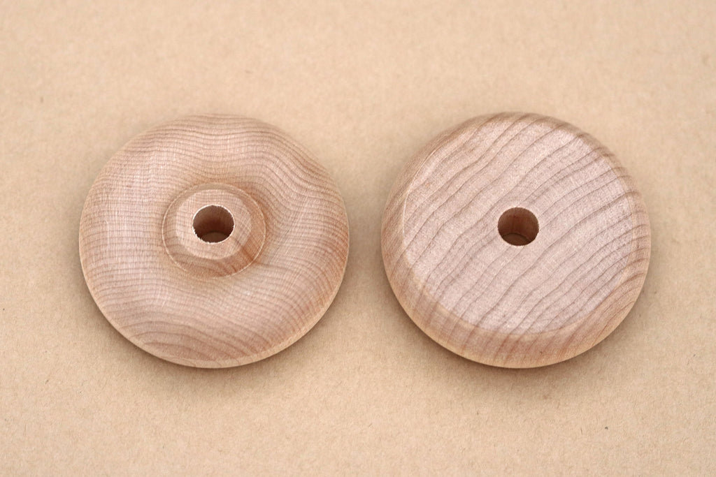 Wooden Wheels - 2.5"  x 3/4"