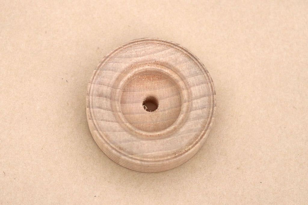 The Hidden Treehouse, Wood Wheels, Wooden Wheels, Thread wheels, Toy wheels, wooden toy, waldorf toy, montessori toy wheel