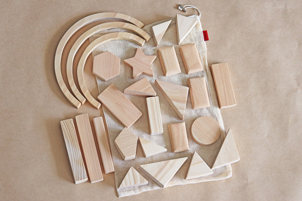 Mixed Shape Blocks - Set D