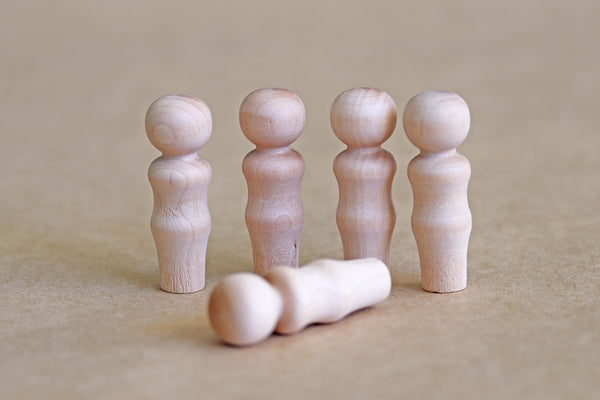Mum Peg Doll Girl 5.8cm