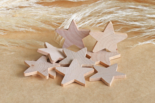 Wooden Star - 5cm