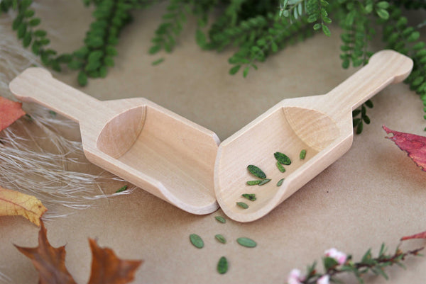 Wooden Scoops  - Set of 2