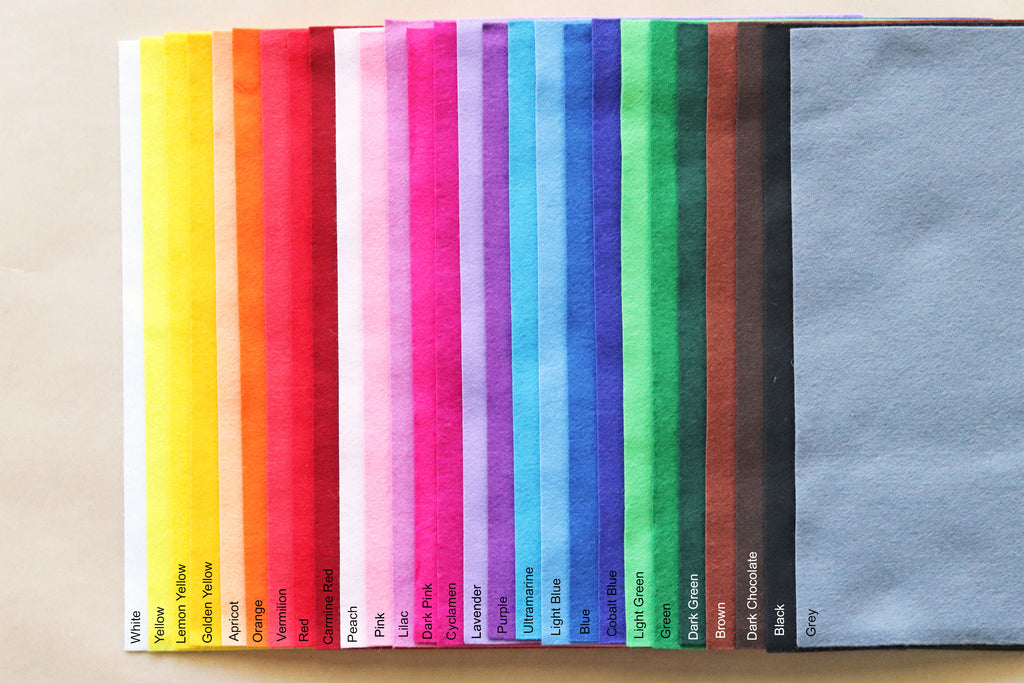 Wool Blend Felt Sheets