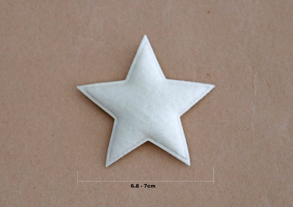 Felt Star - Two Sided - Padded (Set of 7)