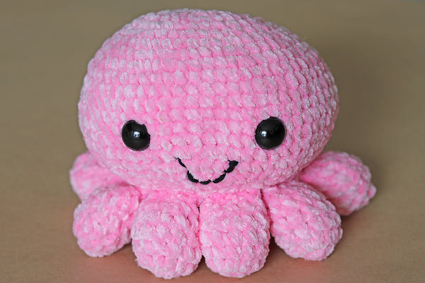 Amigurumi Pink Octopus