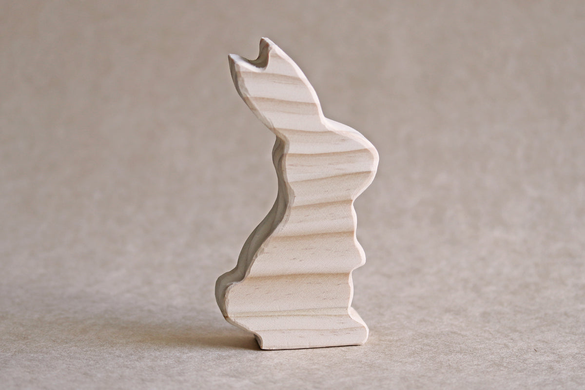 Wooden Rabbit (Style B) - DIY - The Hidden Treehouse
