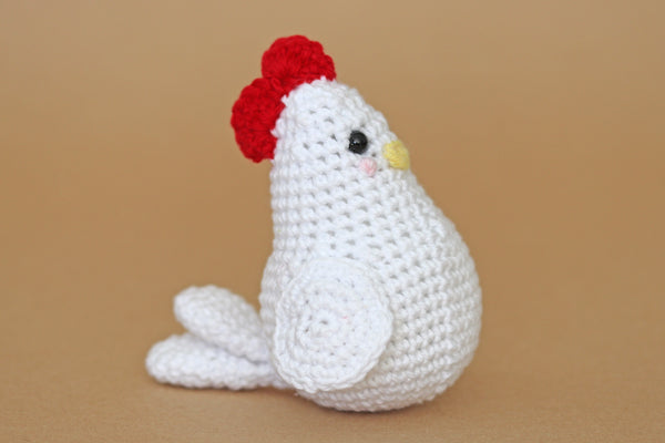 Amigurumi Crochet Mini Rooster
