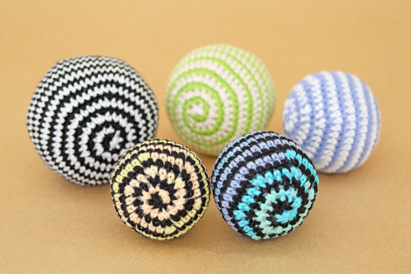 Amigurumi Crochet Spiral Soft Ball Set