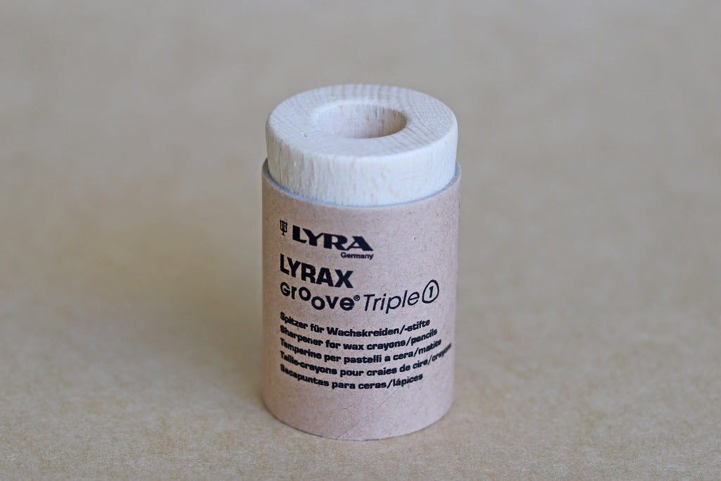 LYRA Wooden Sharpener for Crayons and chunky Pencils