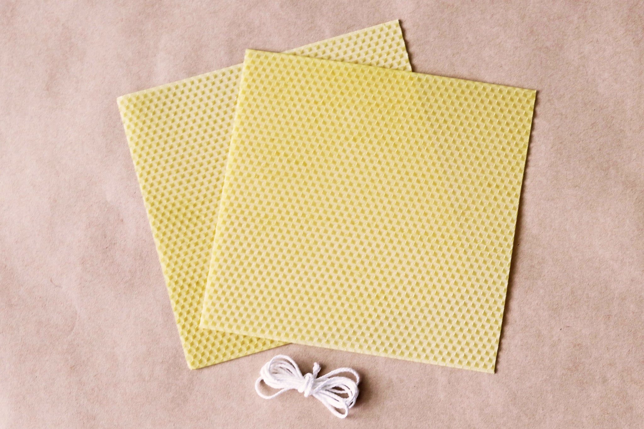 Beeswax Candle Rolling Kit The Hidden Treehouse