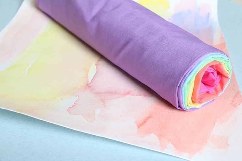 Giant Cotton Playcloths (Blossom Cloths) - Rainbow