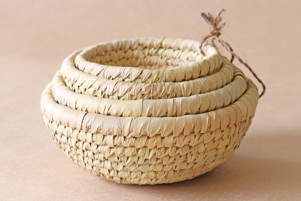Small Round Baskets (set of 4)