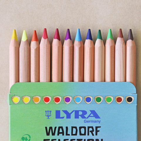Lyra Waldorf Selection Coloured Pencils - Pack of 12