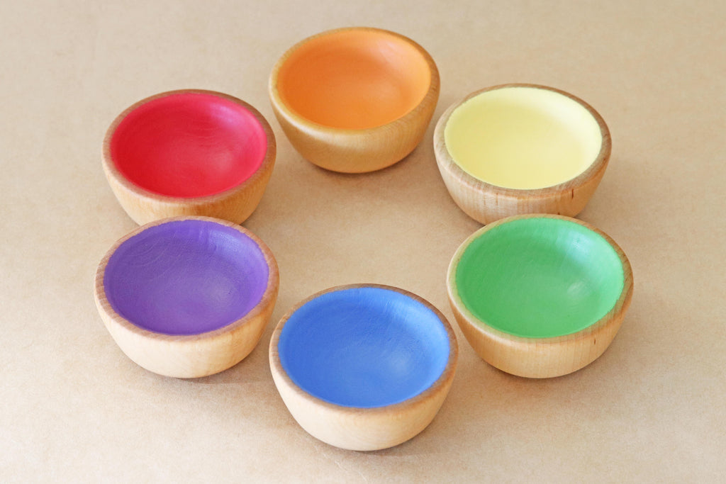 Rainbow Sorting Bowls