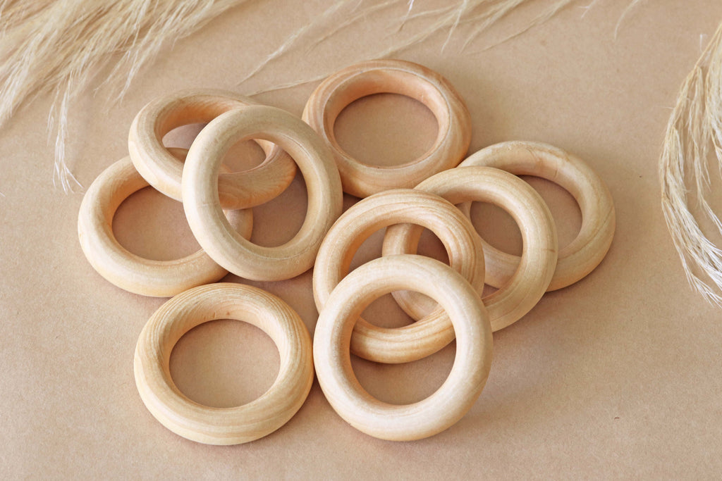 Wooden Rings Large – The Hidden Treehouse