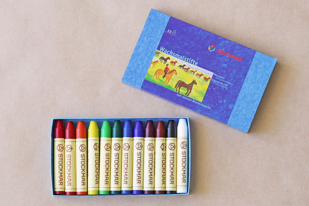 Stockmar Wax Stick Crayons - Box of 12
