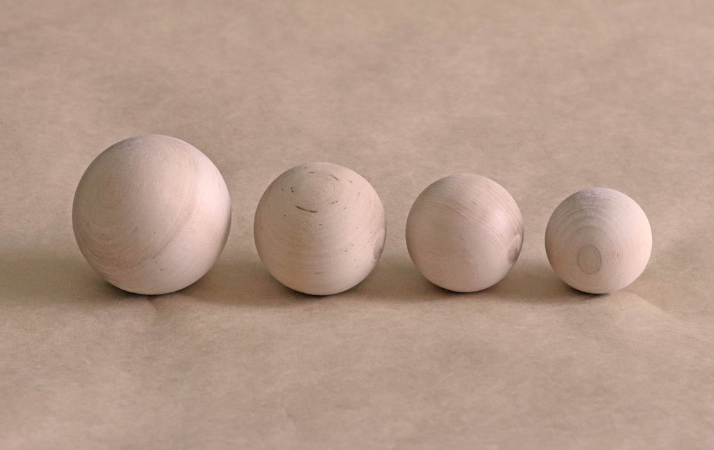 Wooden Balls (Large size) - DIY