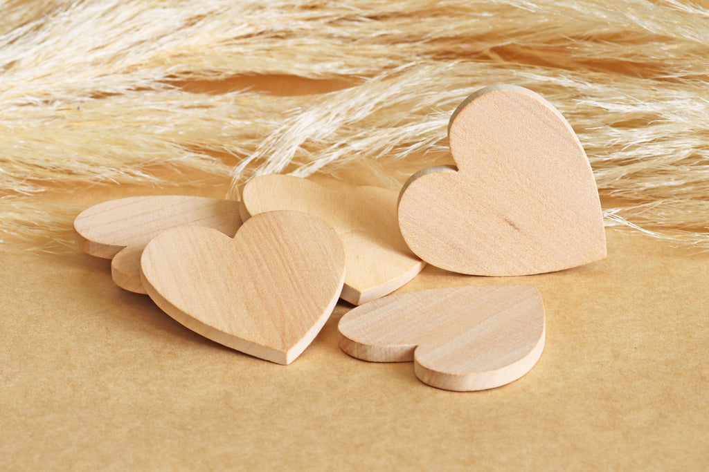 Wooden Heart Shape - Large